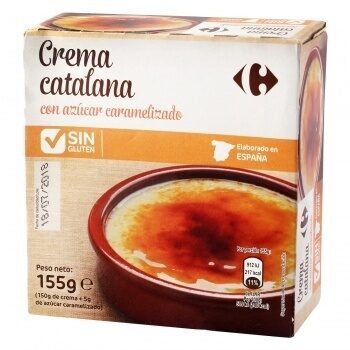 Foto de Crema catalana con azucar caramelizado