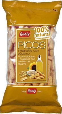 Foto de Picos integrales con sésamo natural