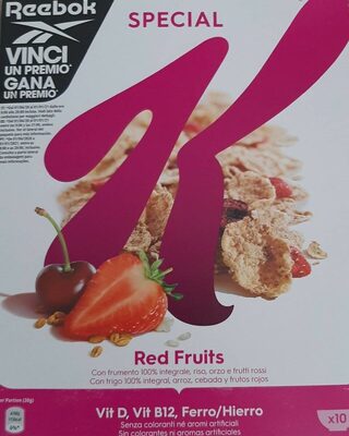 Foto de Special k red fruits cereal