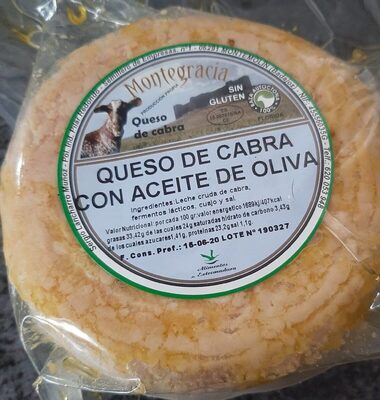 Foto de Queso de cabra con aceite de oliva