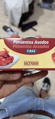 Foto de Pimientos rojos asados en tiras