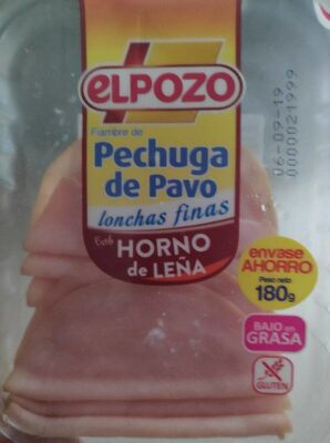 Foto de Pechuga de pavo lonchas finas estilo horno de leña