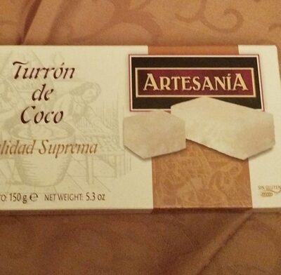 Foto de turrón de coco