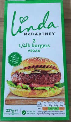 Foto de Vegetarian 1/4lb Burgers