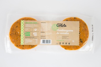 Foto de Hamburguesas de Cereales vegetarianas y ecológicas