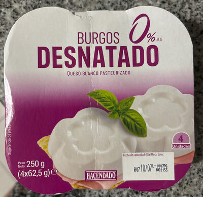 Foto de Queso Burgos desnatado 0%