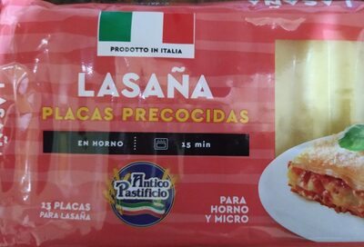 Foto de Lasaña placas precocidas