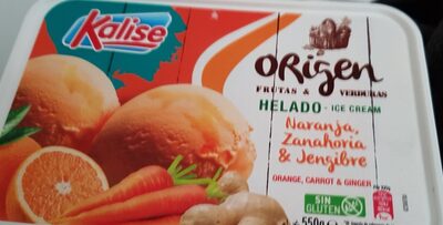 Foto de Origen naranja zanahoria y jengibre