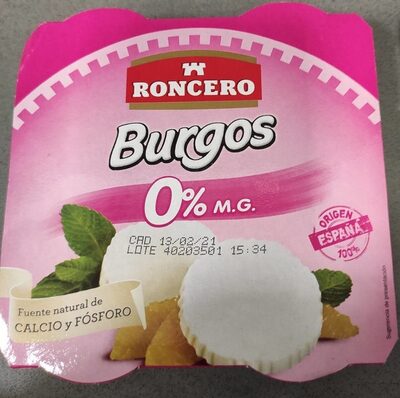 Foto de Queso de Burgos 0%