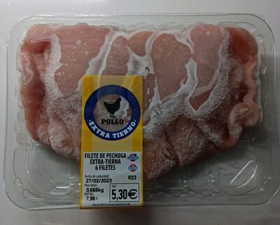 Foto de FILETE DE PECHUGA EXTRA-TIERNA 6 FILETES
