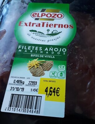 Foto de Filetes añojo marinados