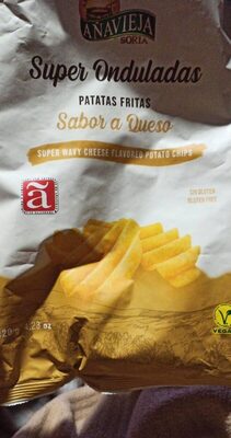 Foto de Patadas fritas sabor a queso súper onduladas