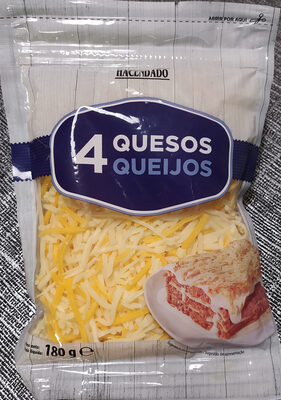 Foto de 4 quesos rallados