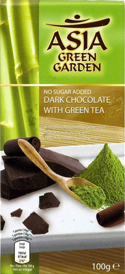 Foto de Chocolate negro con té verde