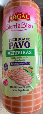 Foto de Pechuga de pavo con verduras