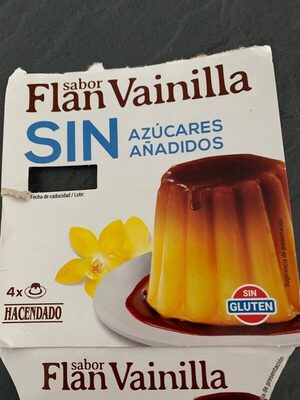 Foto de Flan de vainilla sin azúcares