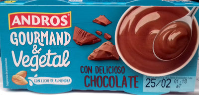 Foto de Gourmand & Vegetal Con leche de almendra Chocolate