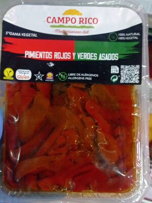 Foto de Roasted Red And Green Peppers