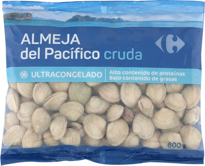 Foto de Almeja del Pacífico cruda ultracongelada