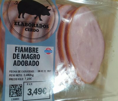 Foto de Fiambre de magro adobado
