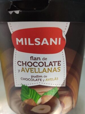Foto de Flan de Chocolate y Avellanas