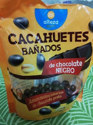 Foto de Cacahuetes chocolate negro
