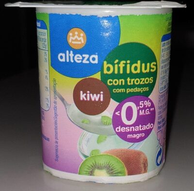 Foto de Bífidus con trozos Kiwi