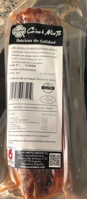 Foto de Lomo de bellota iberico 50% raza iberica
