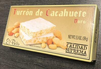 Foto de Turrón de Cacahuete duro