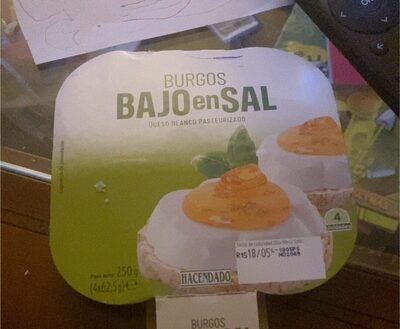 Foto de Queso Burgos bajo en sal