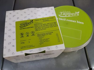 Foto de TAPPERS - Crema de puerros con virutas de jamón