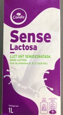 Foto de Leche Sin Lactosa Semidesnatada