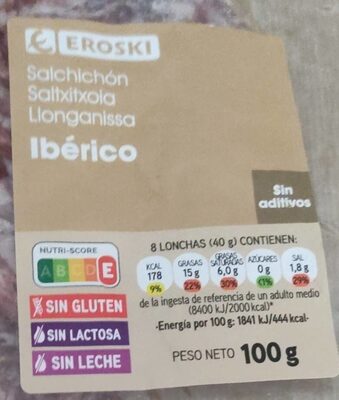 Foto de Salchichón Iberico