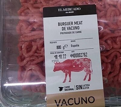 Foto de Burguer meat de vacuno