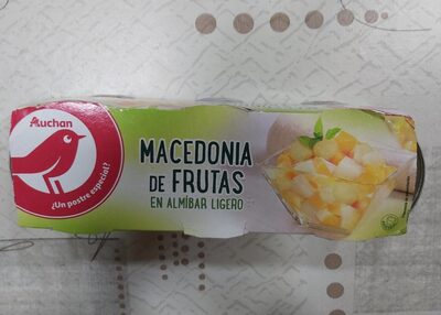 Foto de Macedonia de frutas en almíbar ligero