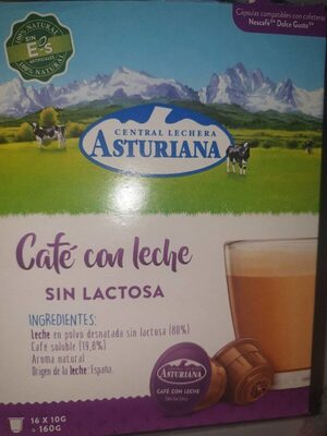 Foto de Cafe con leche sin lactosa (capsulas)