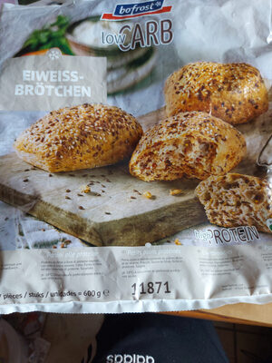 Foto de Eiweißbrötchen