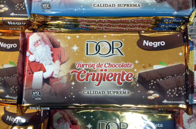 Foto de Turrón de chocolate negro crujiente