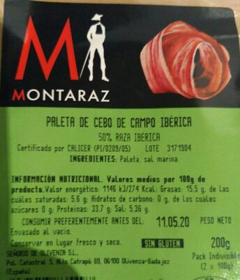 Foto de Paleta de cebo