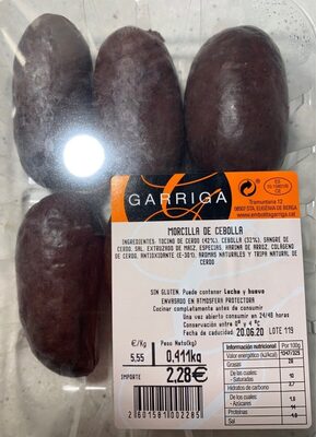 Foto de Morcilla de cebolla