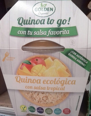 Foto de Quinoa ecológica con salsa tropical