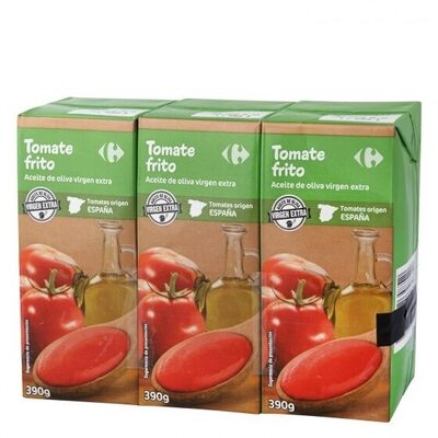 Foto de Tomate frito con aceite de oliva
