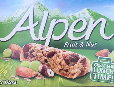 Foto de Bars Fruit & Nut Multipack 5 x