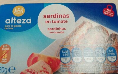 Foto de sardinas en tomate