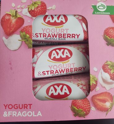 Foto de Yogurt & Strawberry Muesli Bar