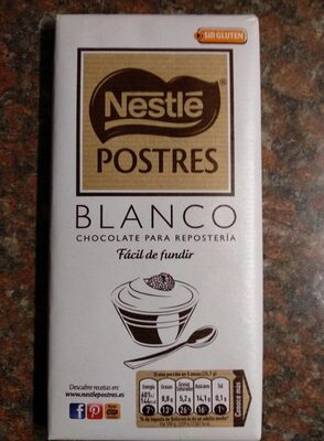 Foto de Nestlé postres blanco