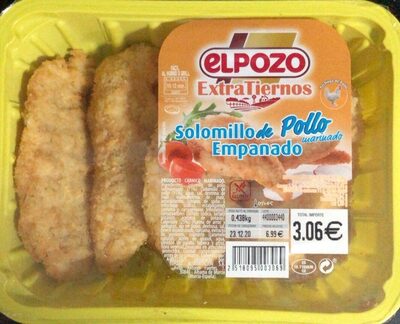 Foto de Solomillo de pollo empanado marinado
