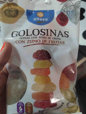 Foto de Golosinas - Gomas con zumo de frutas