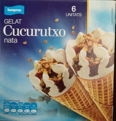 Foto de Gelat cucurucho nata