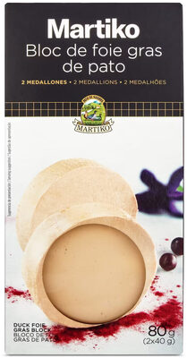 Foto de Bloc de foie gras de pato medallones